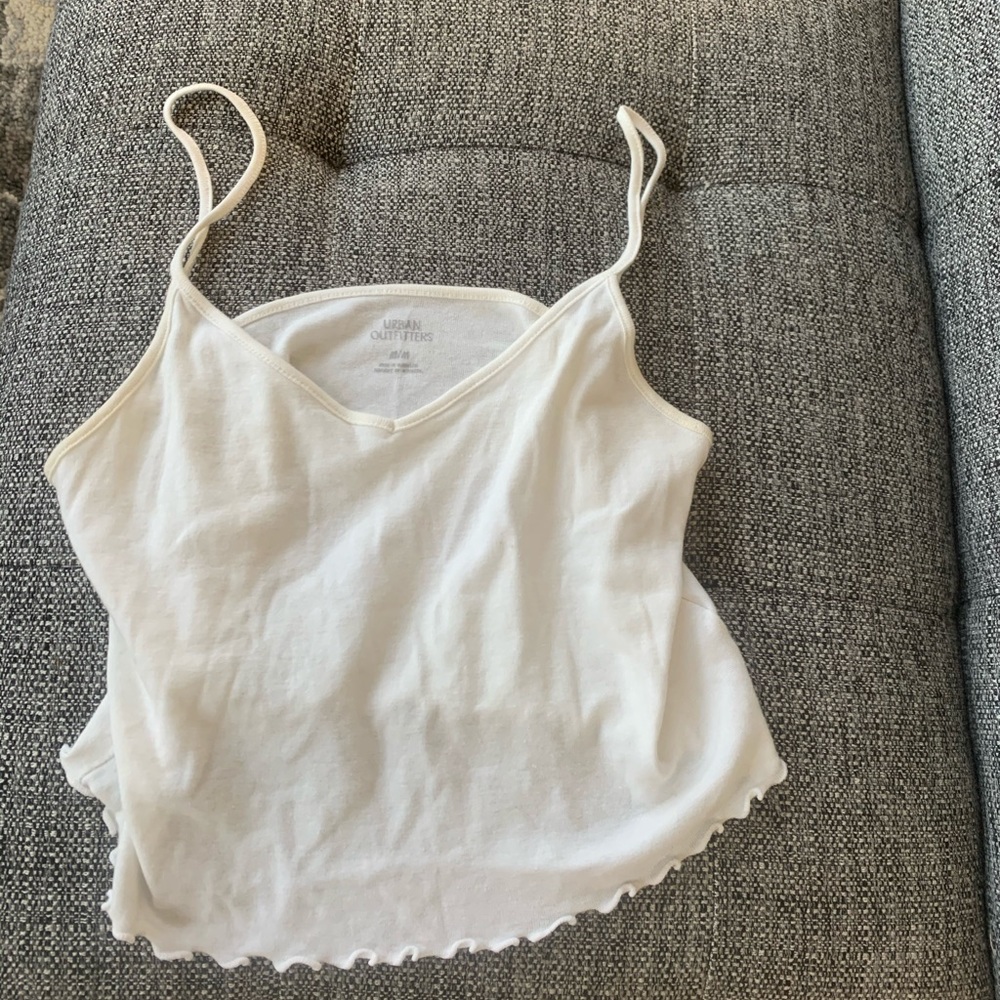 Urban outfitters medium white crop top